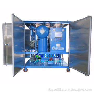 Bipolar High Vacuum Transformer Oil Purification Machine
